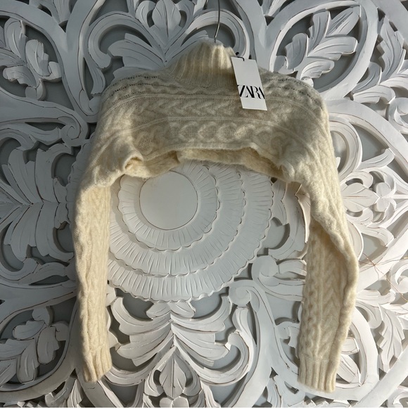 Zara Sweaters Zara Crop Sweater Shrug Nwt Poshmark